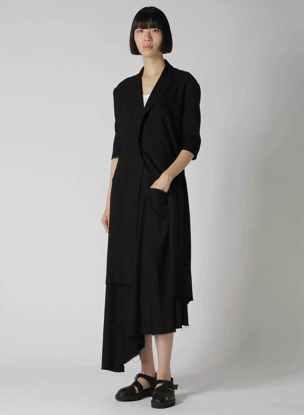 Rayon Viyella Half Sleeve Tailored Jacket