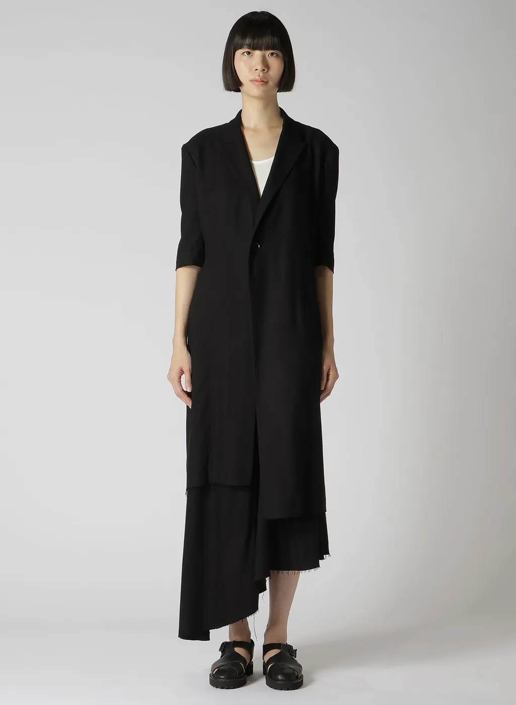 Rayon Viyella Half Sleeve Tailored Jacket