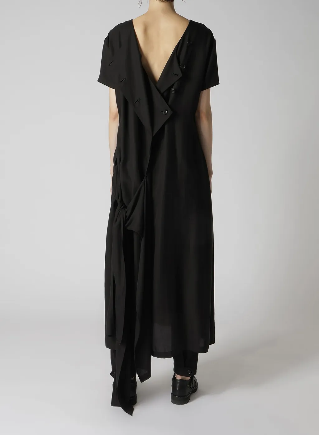 Cellulose Viyella Back Tie Dress