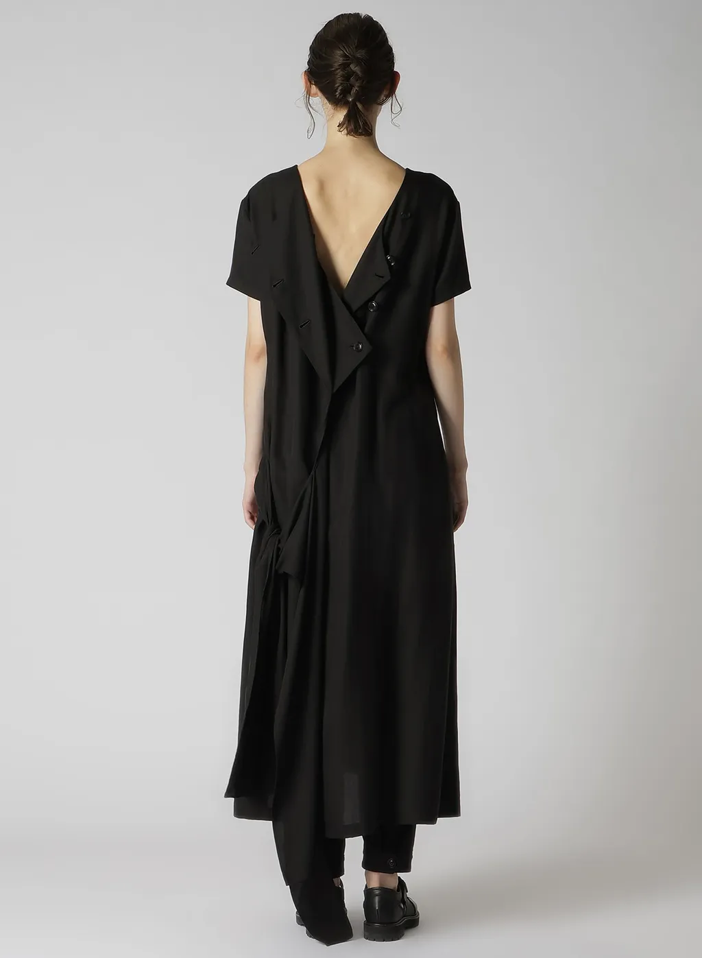 Cellulose Viyella Back Tie Dress