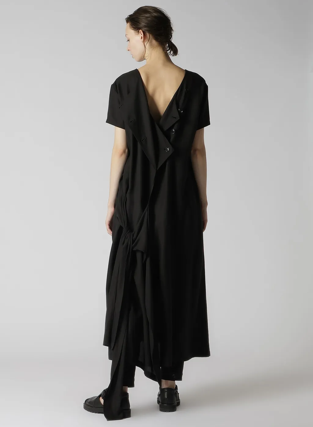 Cellulose Viyella Back Tie Dress