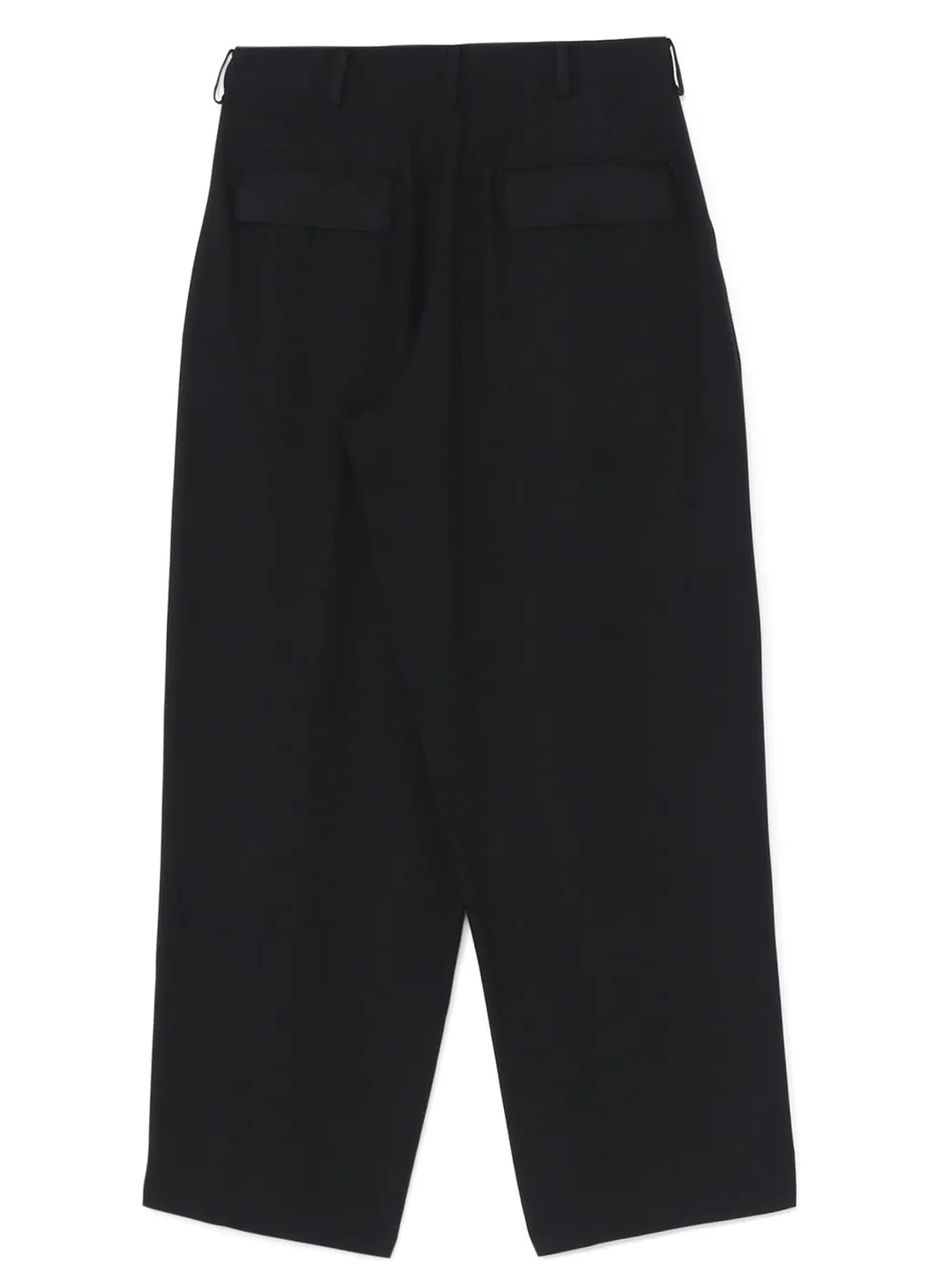 Rayon Viyella Double Tucked Wide Pants