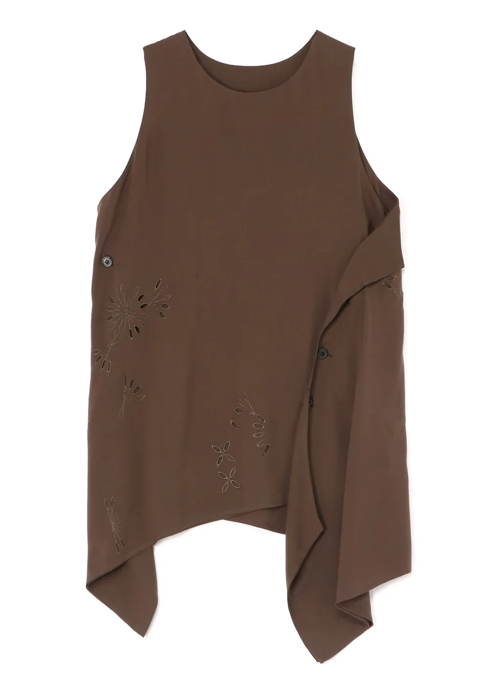 Sleeveless Wrap Top