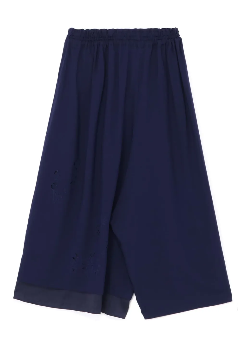 Drawstring Pants With Double Left Leg