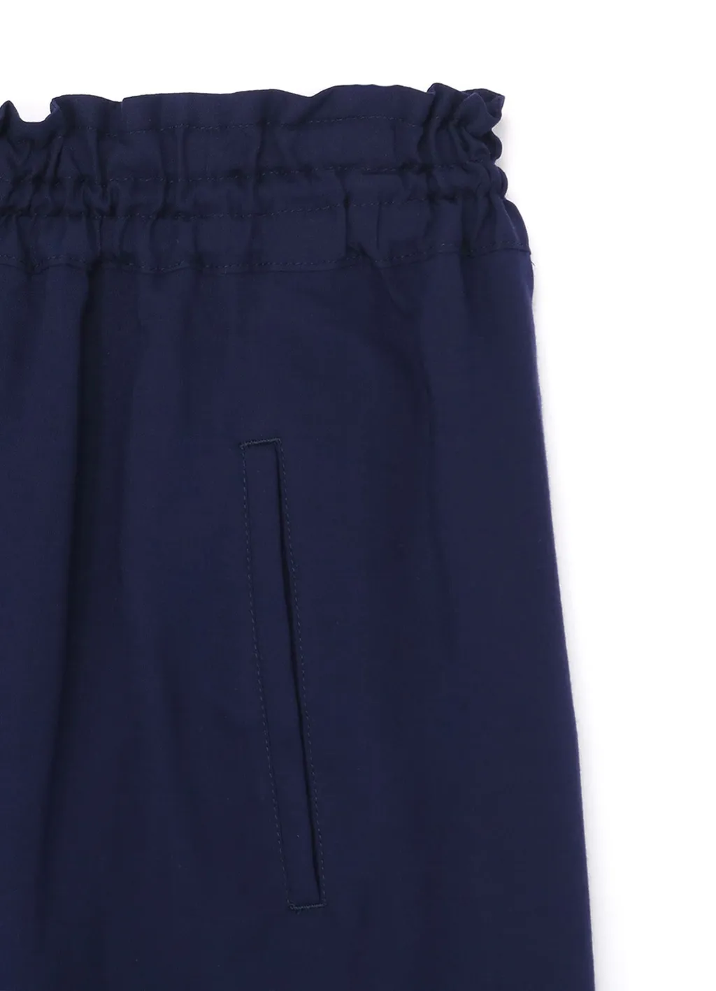 Drawstring Pants With Double Left Leg