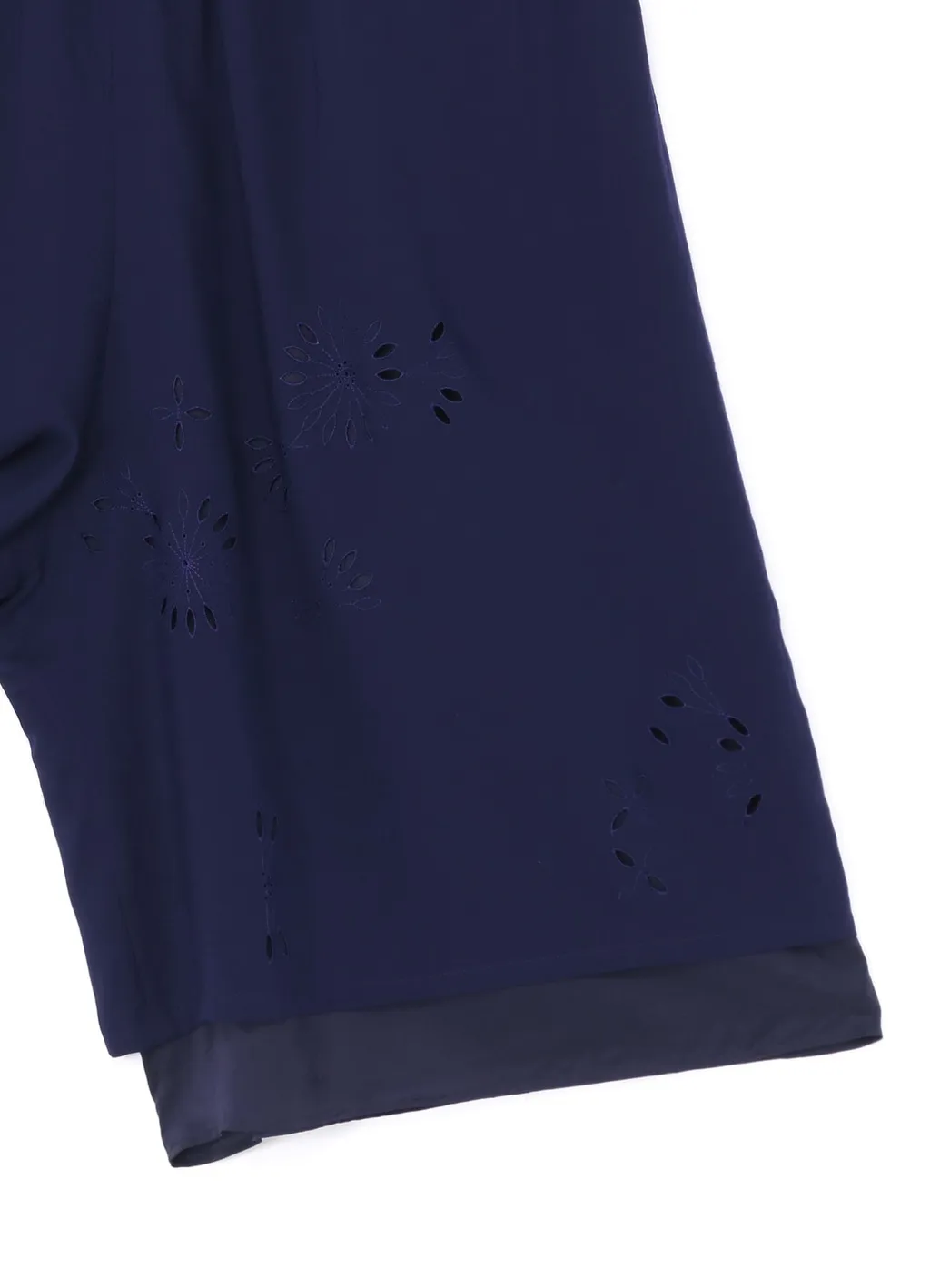 Drawstring Pants With Double Left Leg