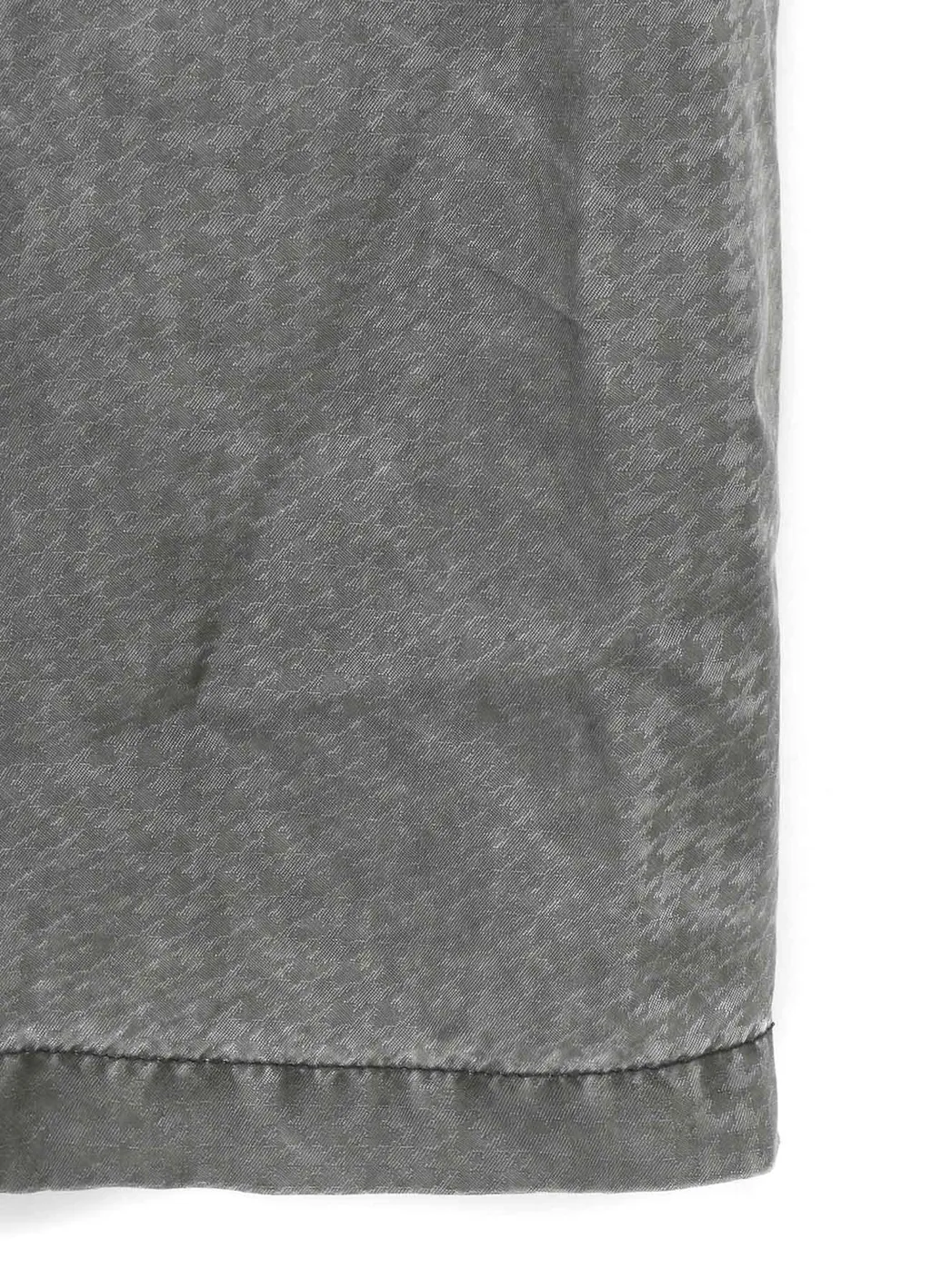 Cupro Houndstooth Apron Dress