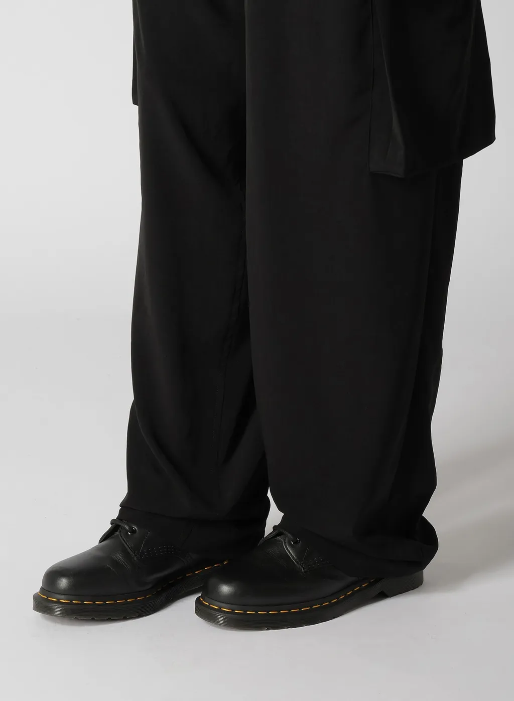 Crepe De Chine Cargo Pants
