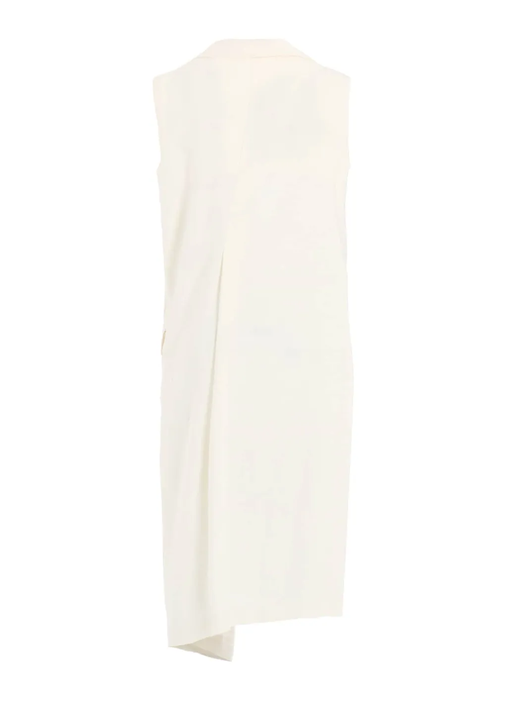 Ry/Li Canvas Sleeveless Asymmeteric Jacket