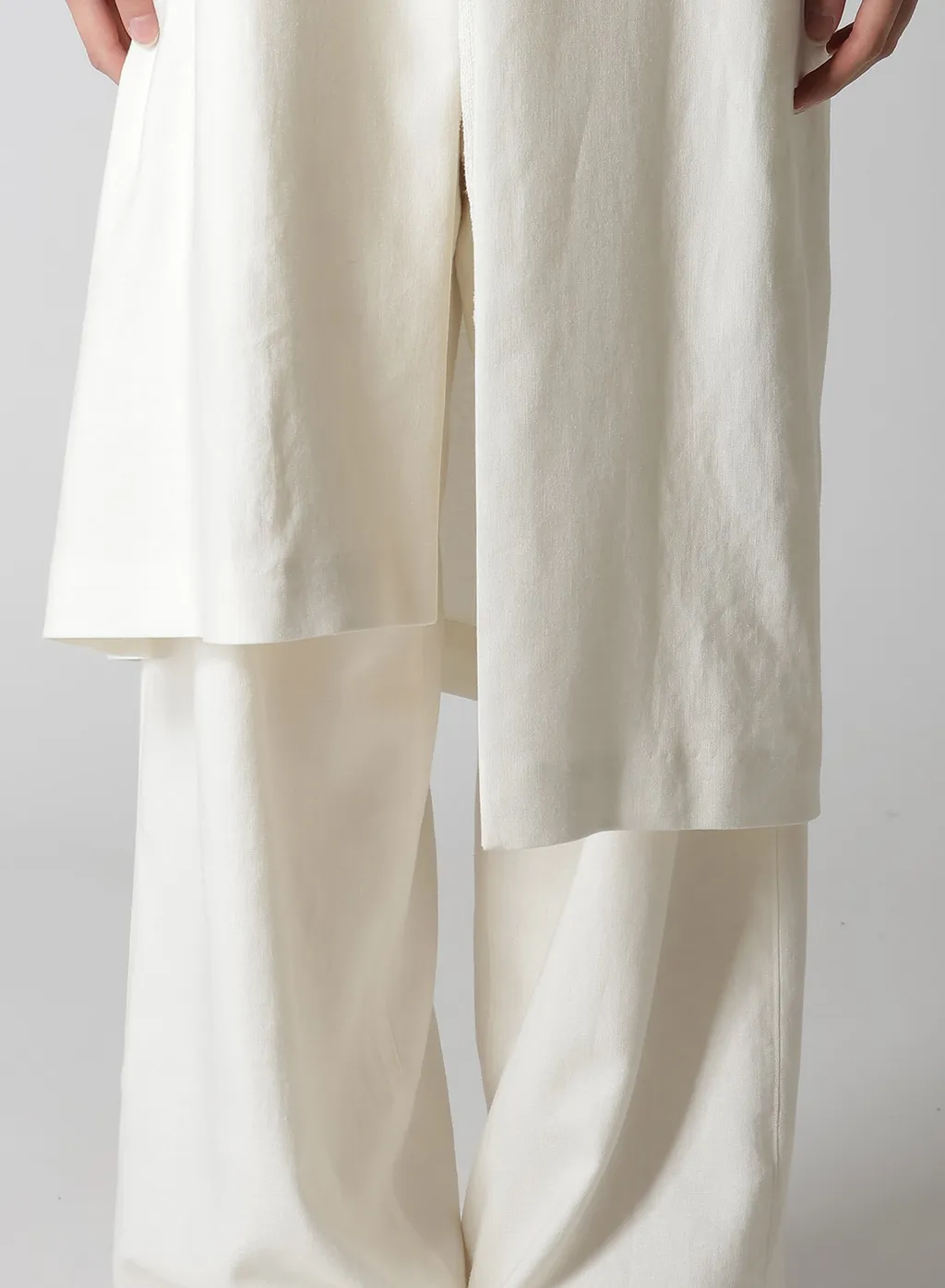 Ry/Li Canvas Sleeveless Asymmeteric Jacket
