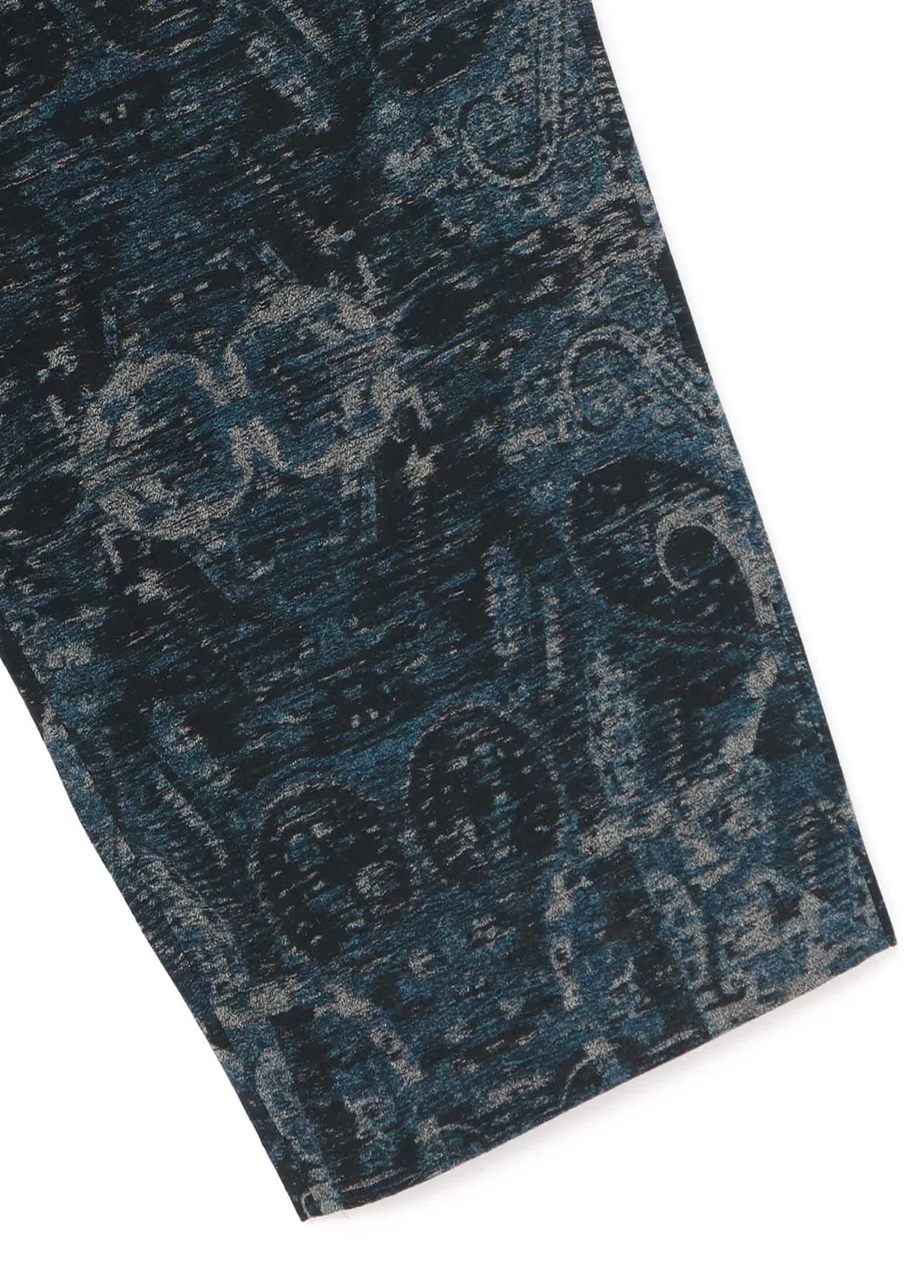 Cotton Heather Dungaree Jacquard Print Salopette Pants