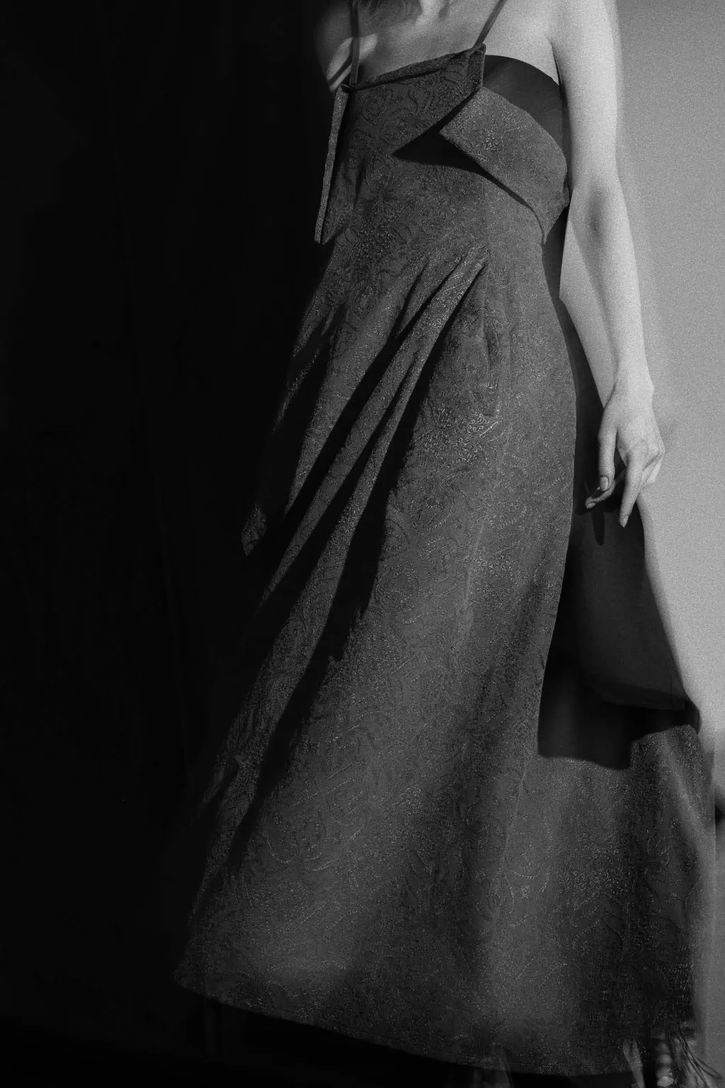 [Y’S Khadi Collection]Khadi Cotton Asymmetric Dress