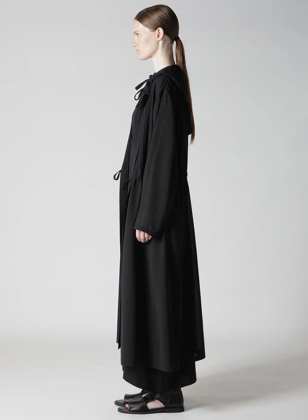 Pe/Strong Twisted Cloth Hoodie With Cord