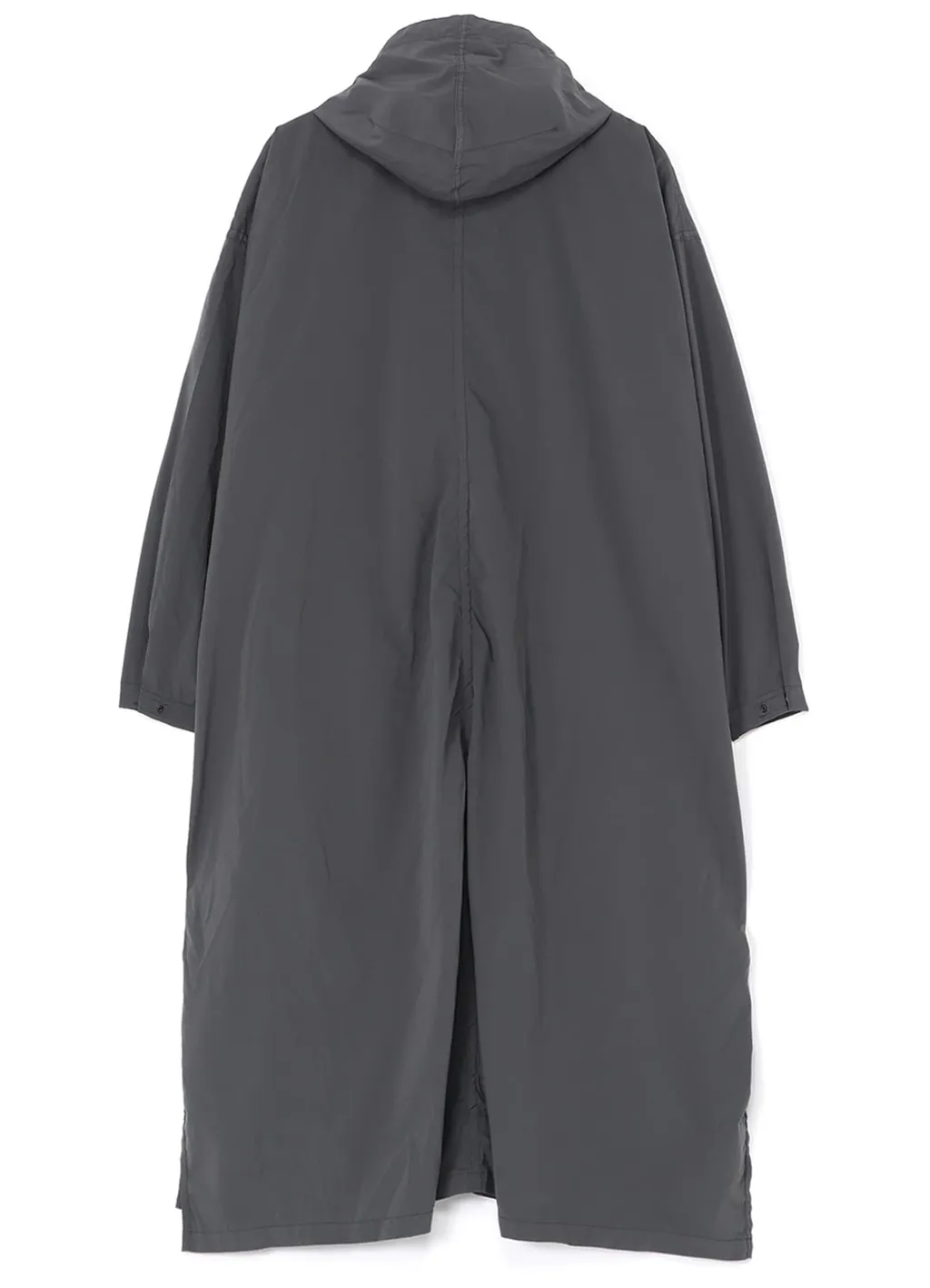 Typewriter Polyester Hooded Dress