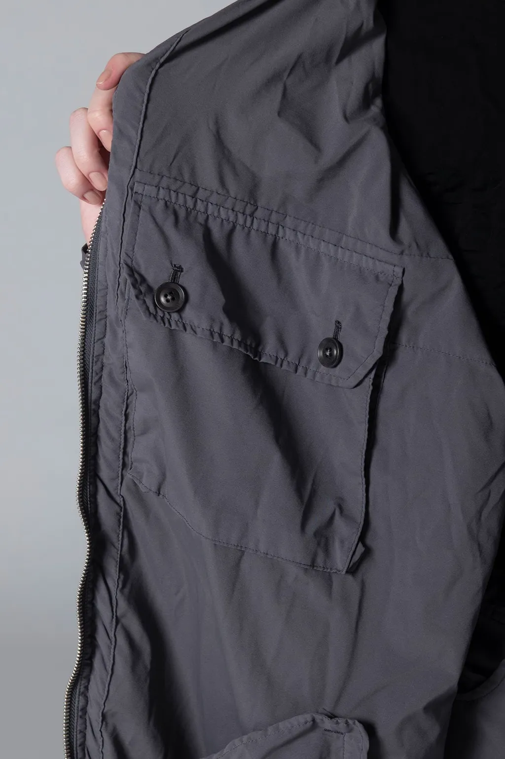 Typewriter Polyester Hooded Dress