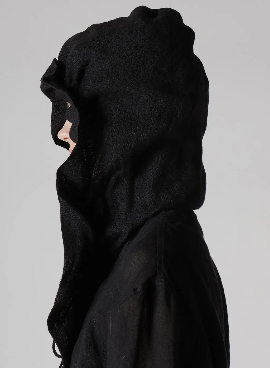 Linen Untwisted Lawn Gathered Blouson