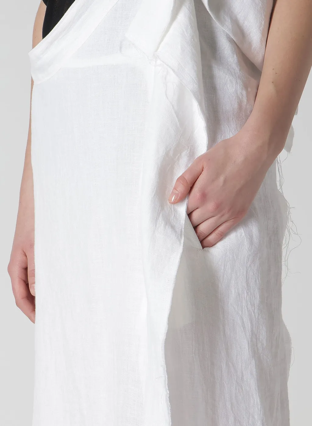 Linen Untwisted Lawn Jumper Skirt