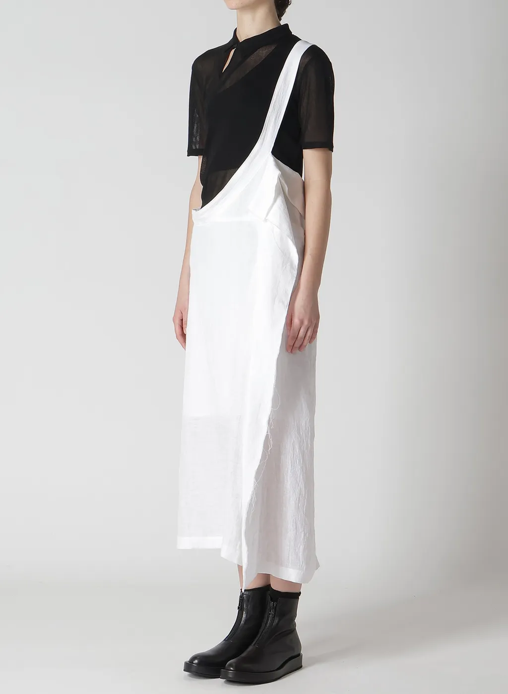 Linen Untwisted Lawn Jumper Skirt