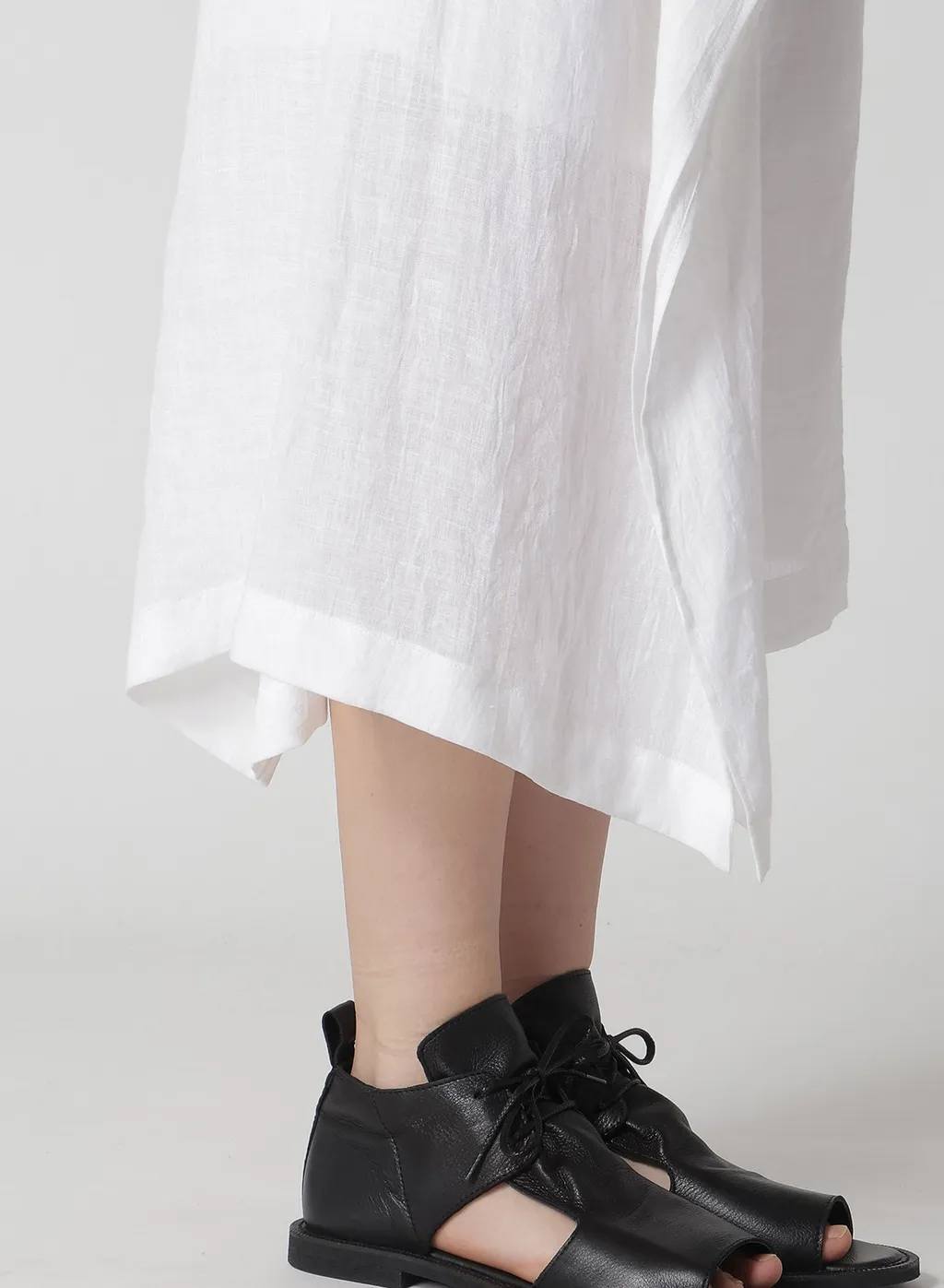 Linen Untwisted Lawn Skirt Pants