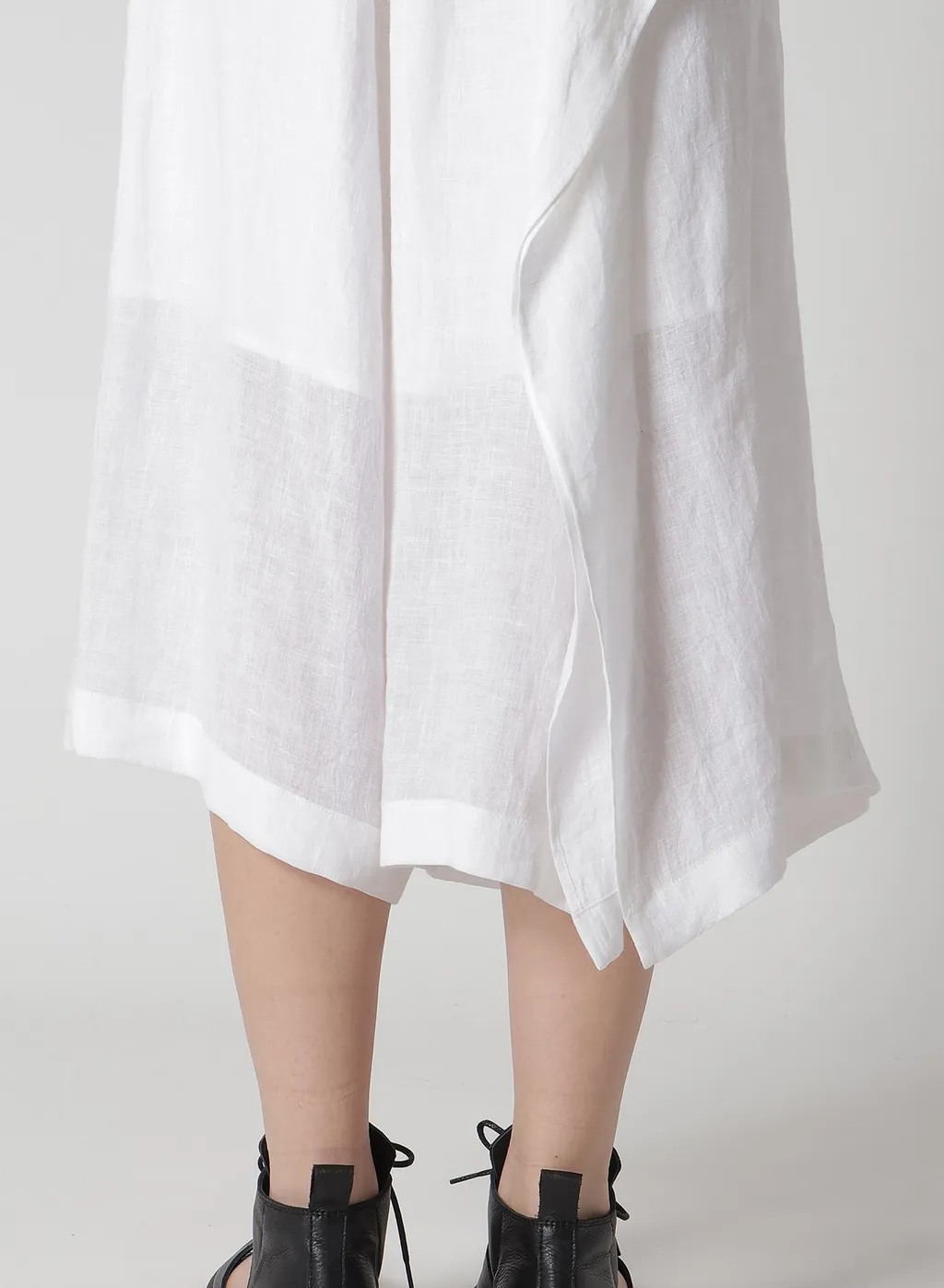 Linen Untwisted Lawn Skirt Pants