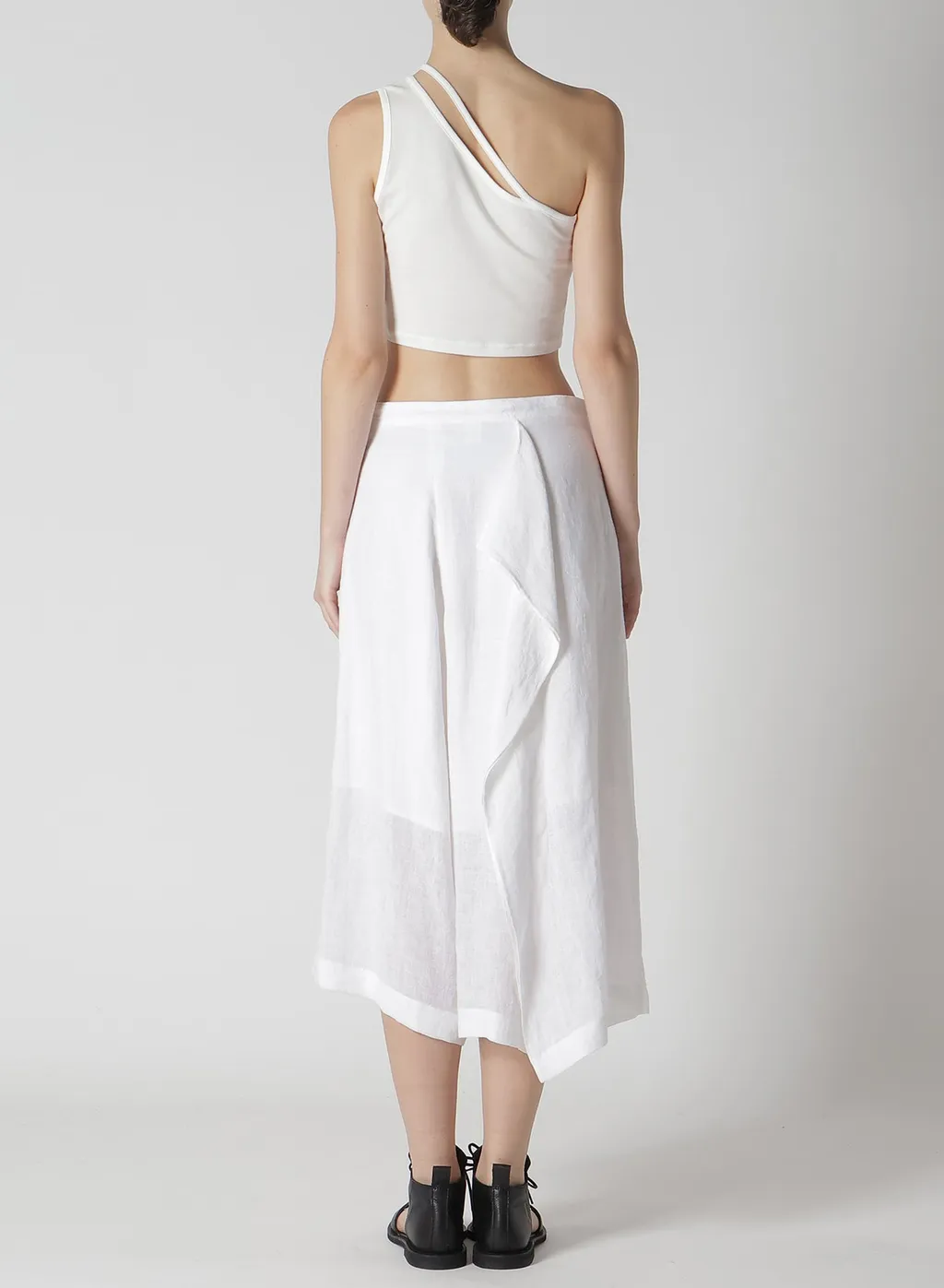 Linen Untwisted Lawn Skirt Pants