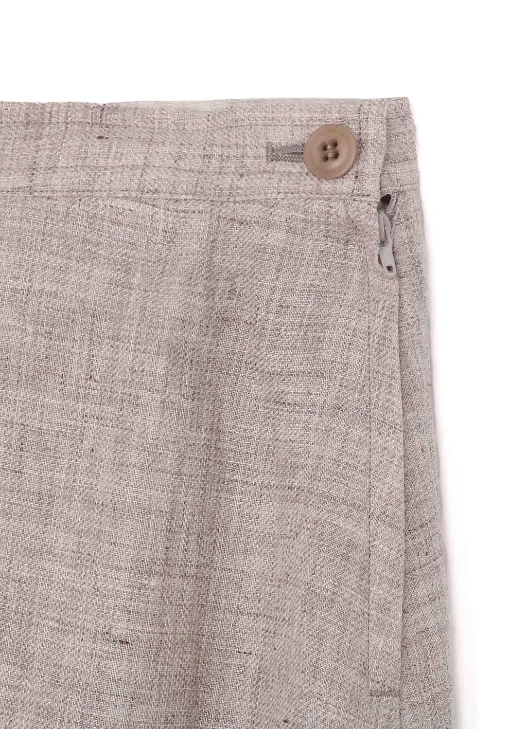Linen Tweed Pants Skirt