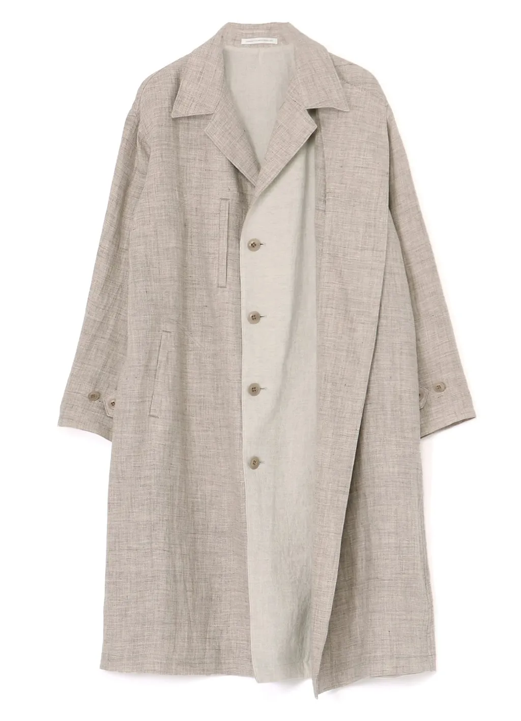 Linen Tweed Double Layered Coat