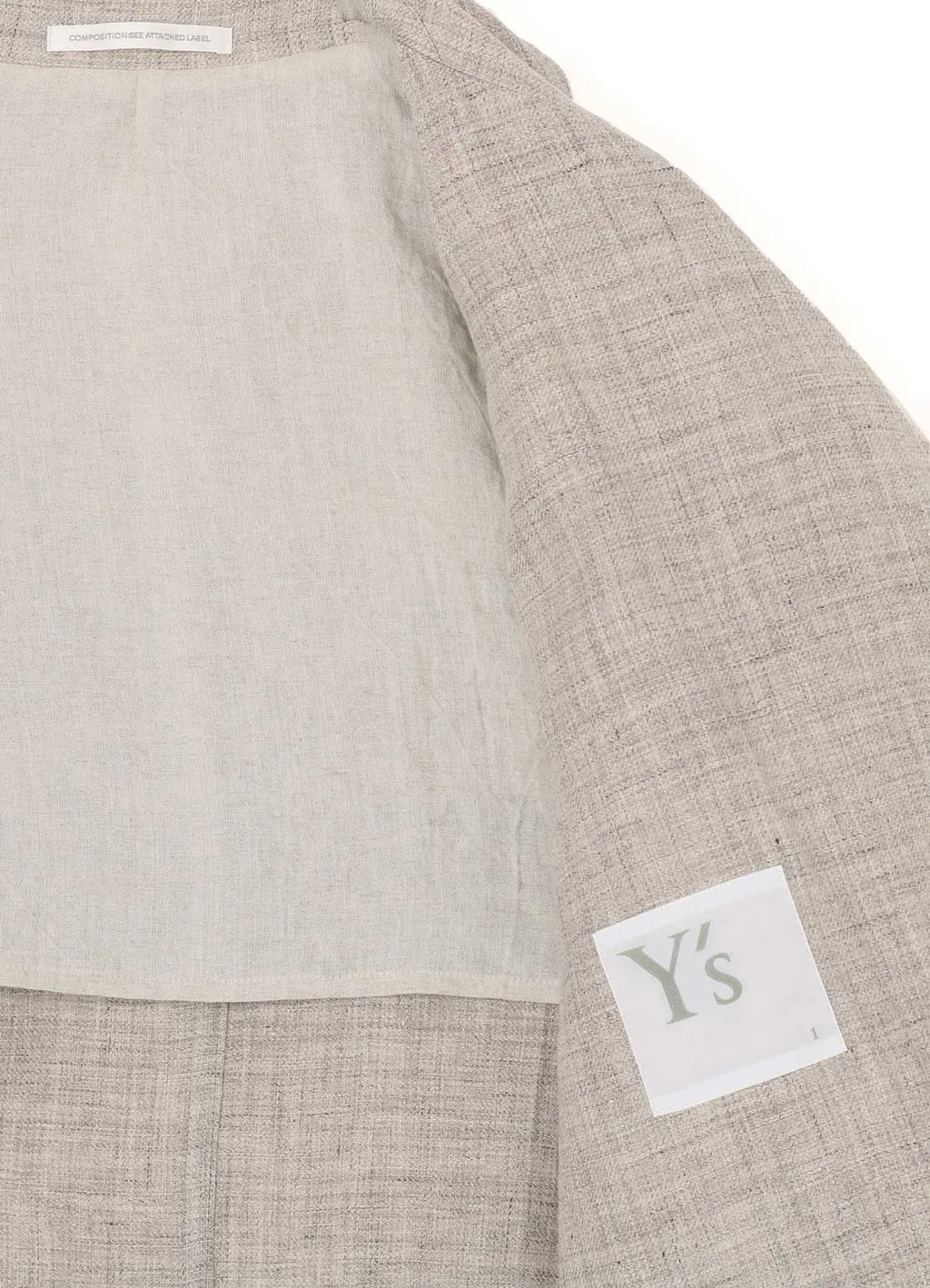 Linen Tweed Double Layered Coat