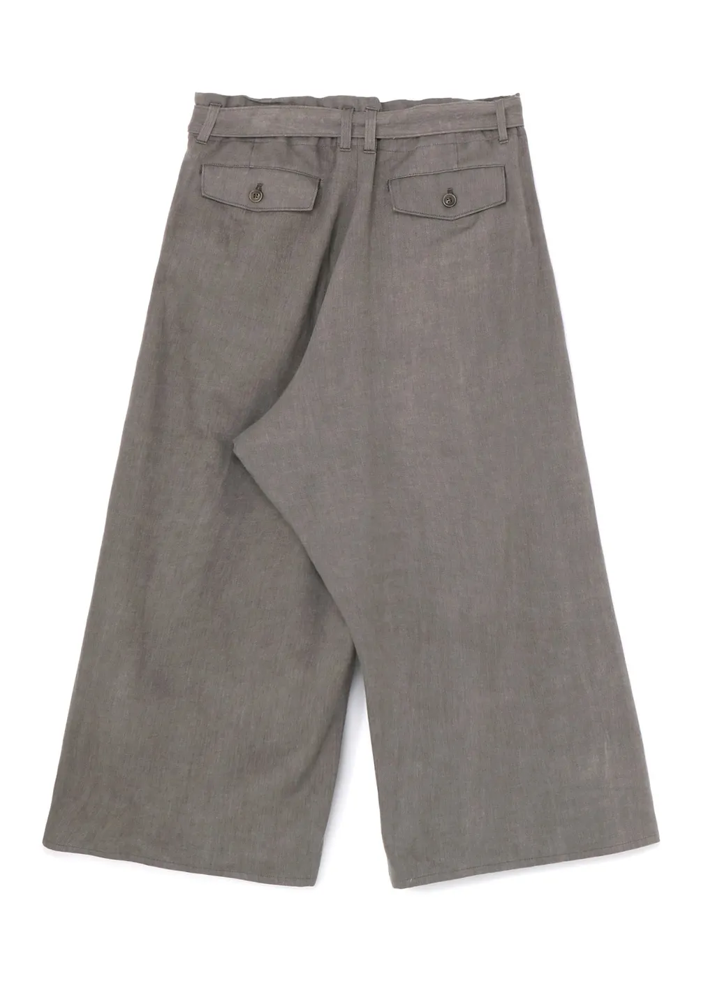 L/C Ink Dyed Heavy Denim Belted Pants