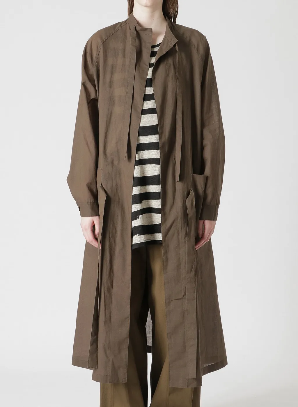 Ramie Oil Lawn Surgical Gown