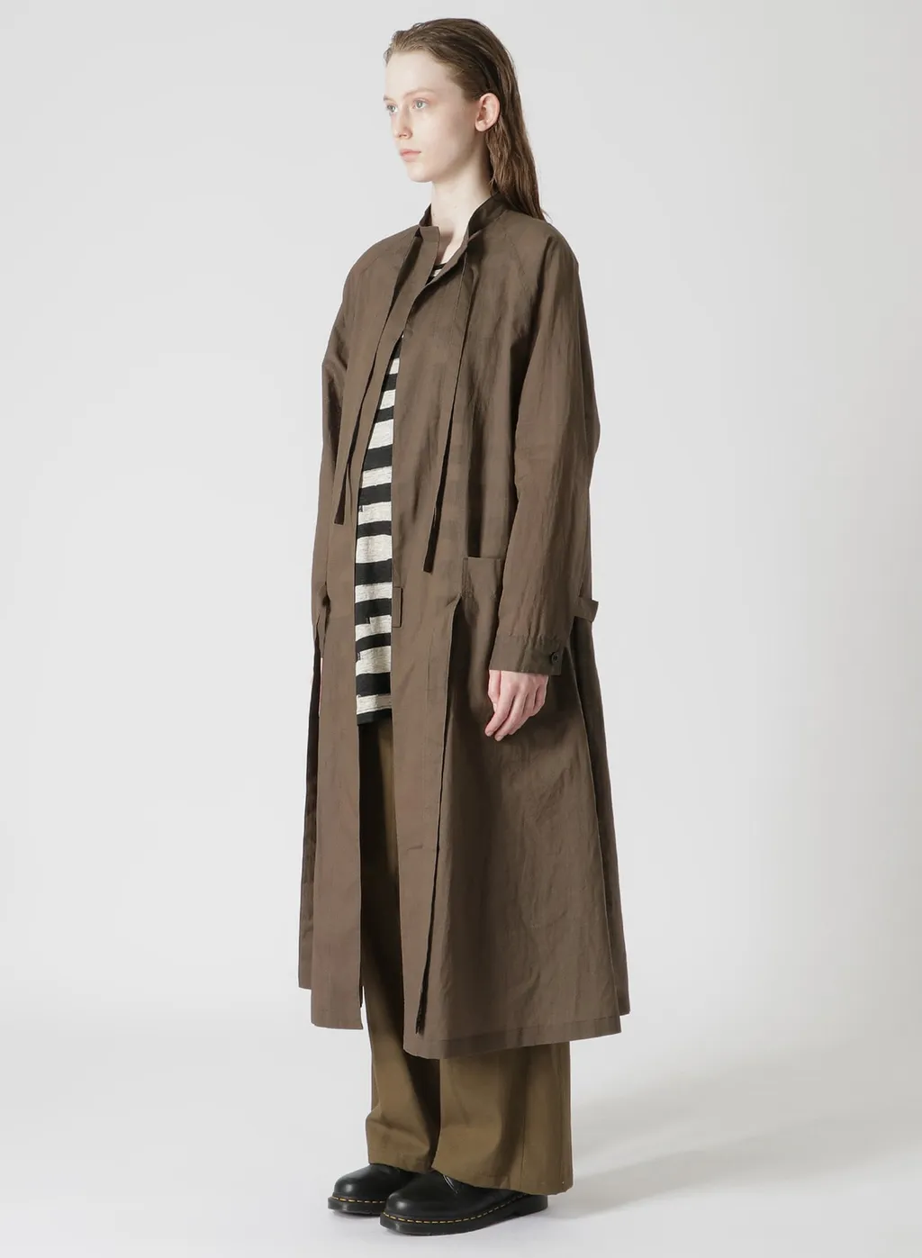 Ramie Oil Lawn Surgical Gown