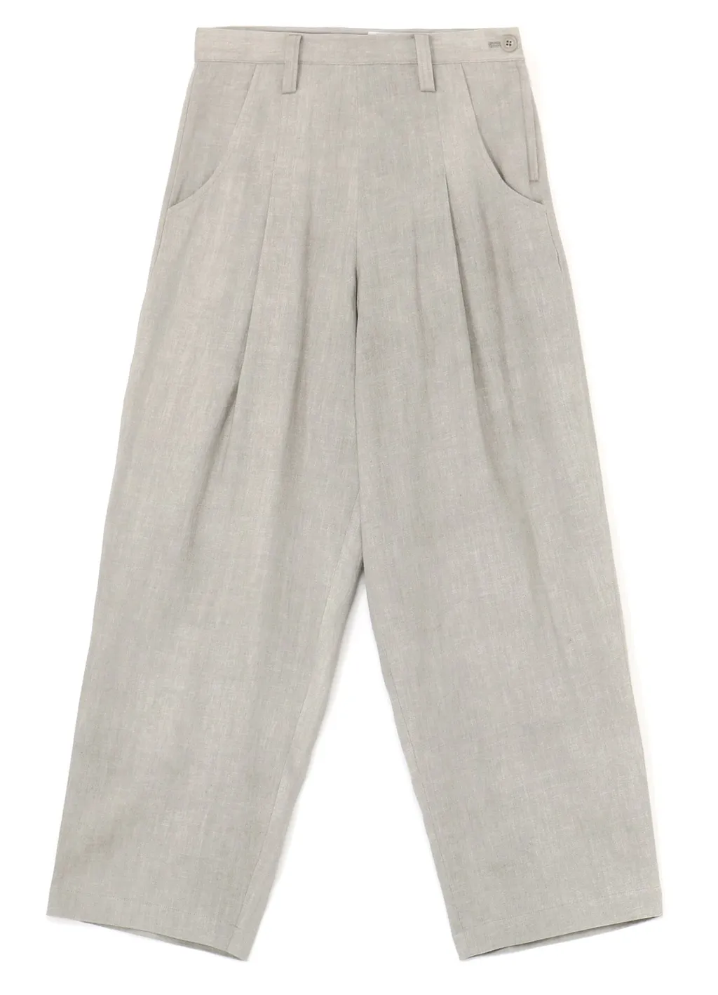 L/C Ink Dyed Light Denim Side Open Pants