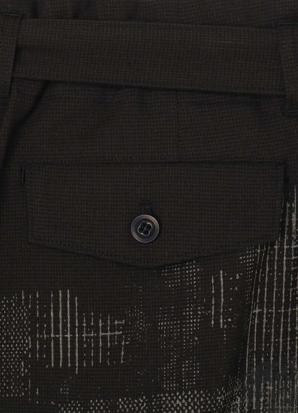 Houndstooth Belted Pants