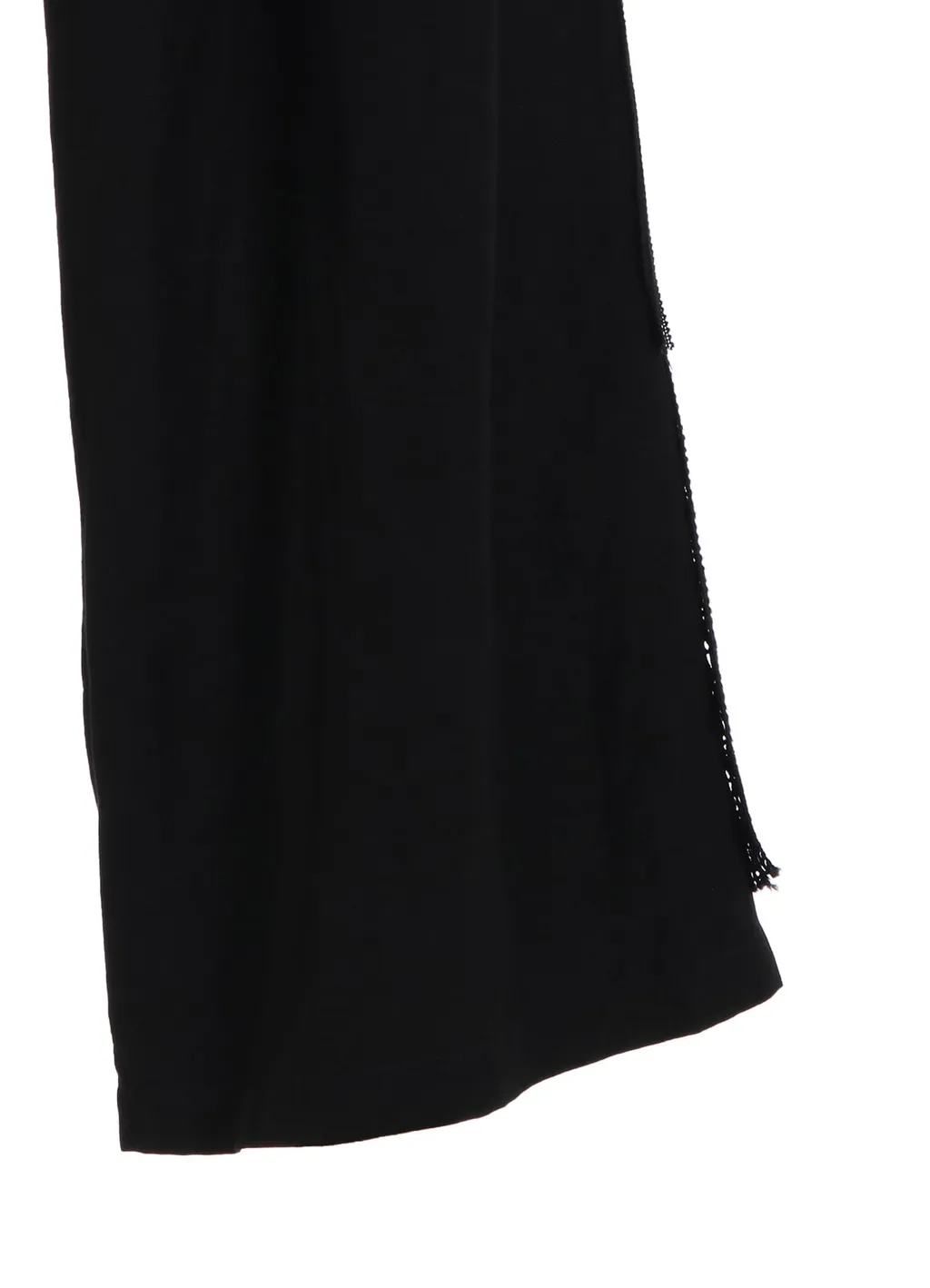 Front Tucked Wide Pants With Lace