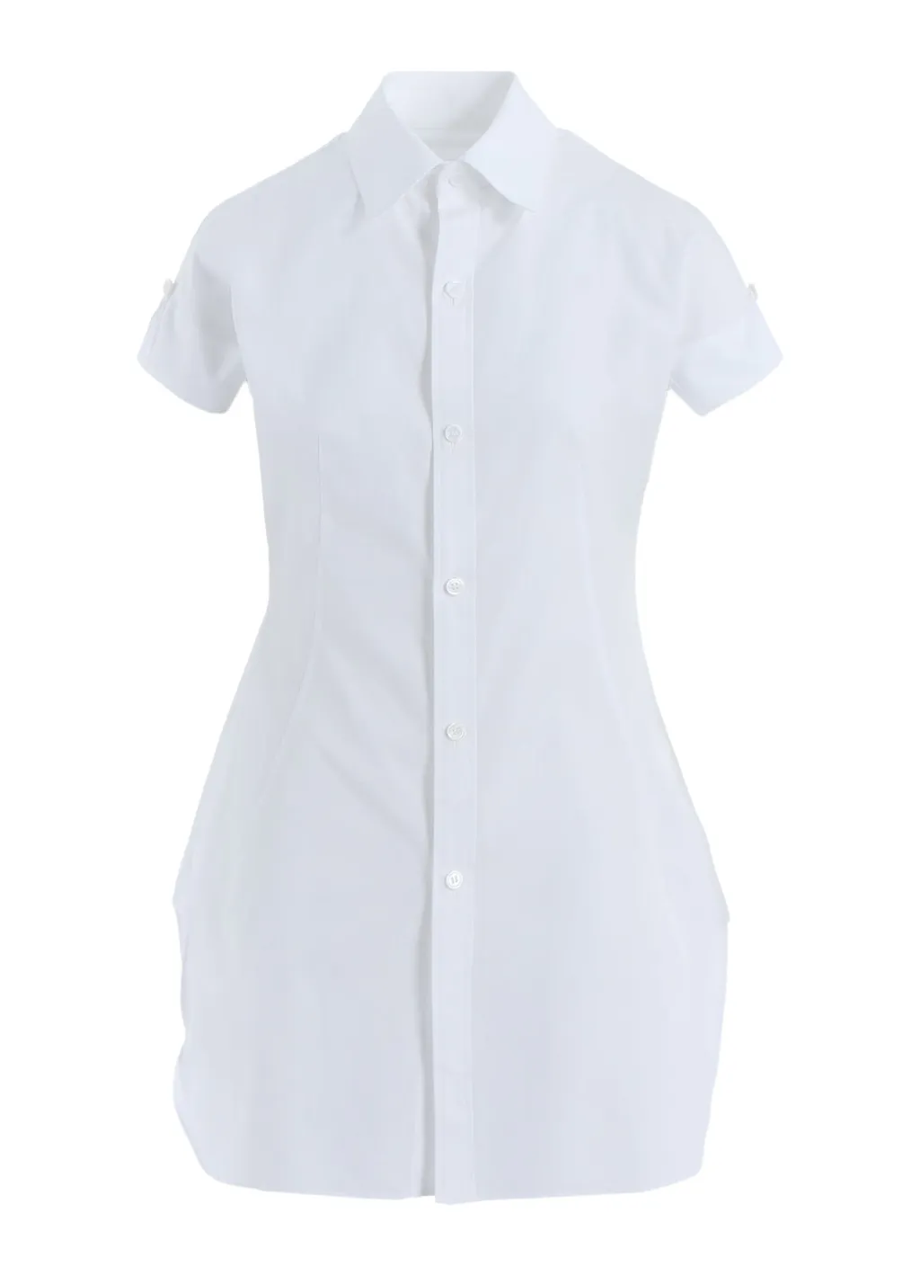 100/2 Cotton Broad Turn-Up Shirt