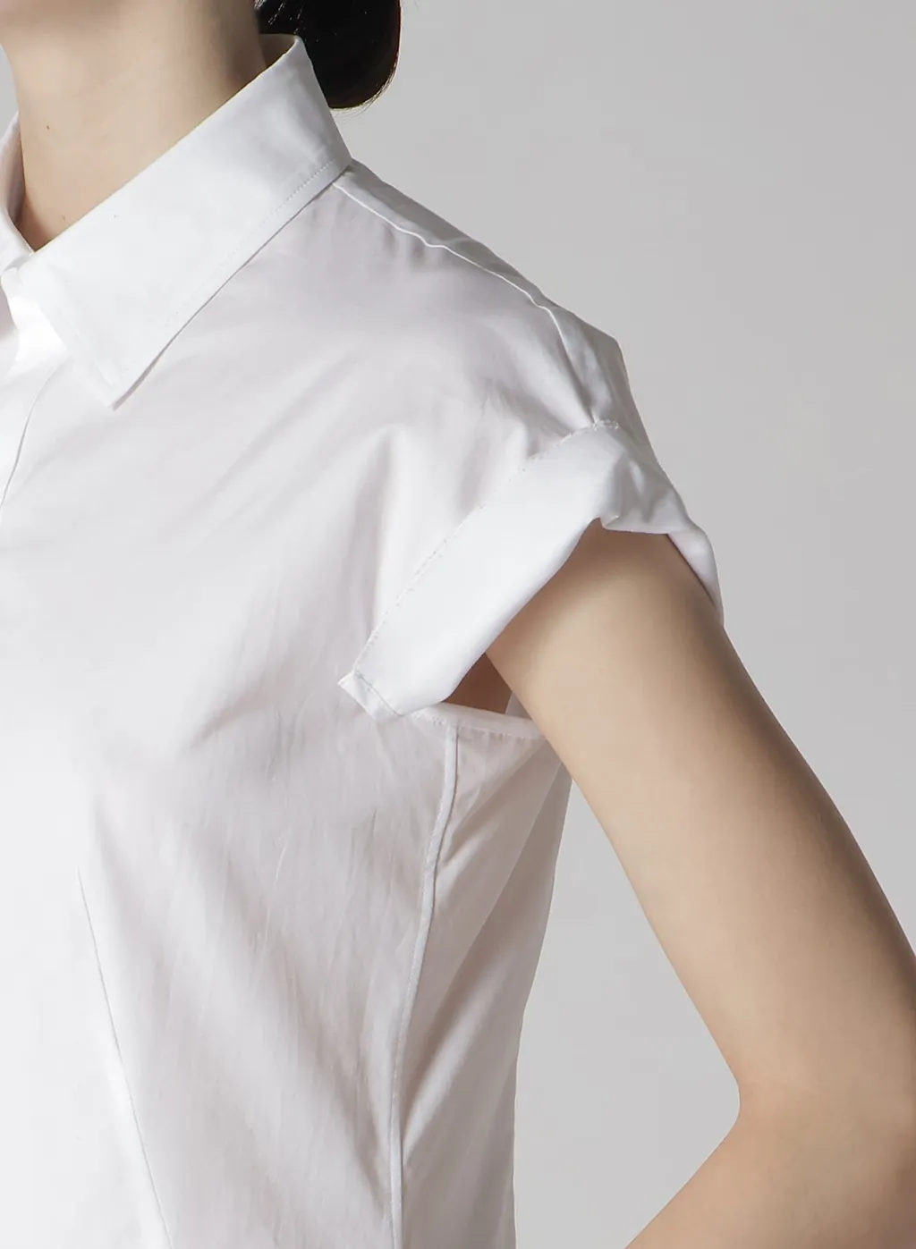 100/2 Cotton Broad Turn-Up Shirt
