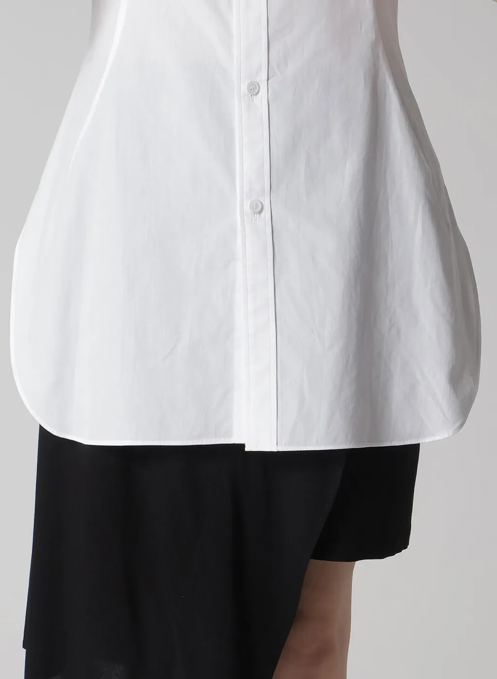 100/2 Cotton Broad Turn-Up Shirt