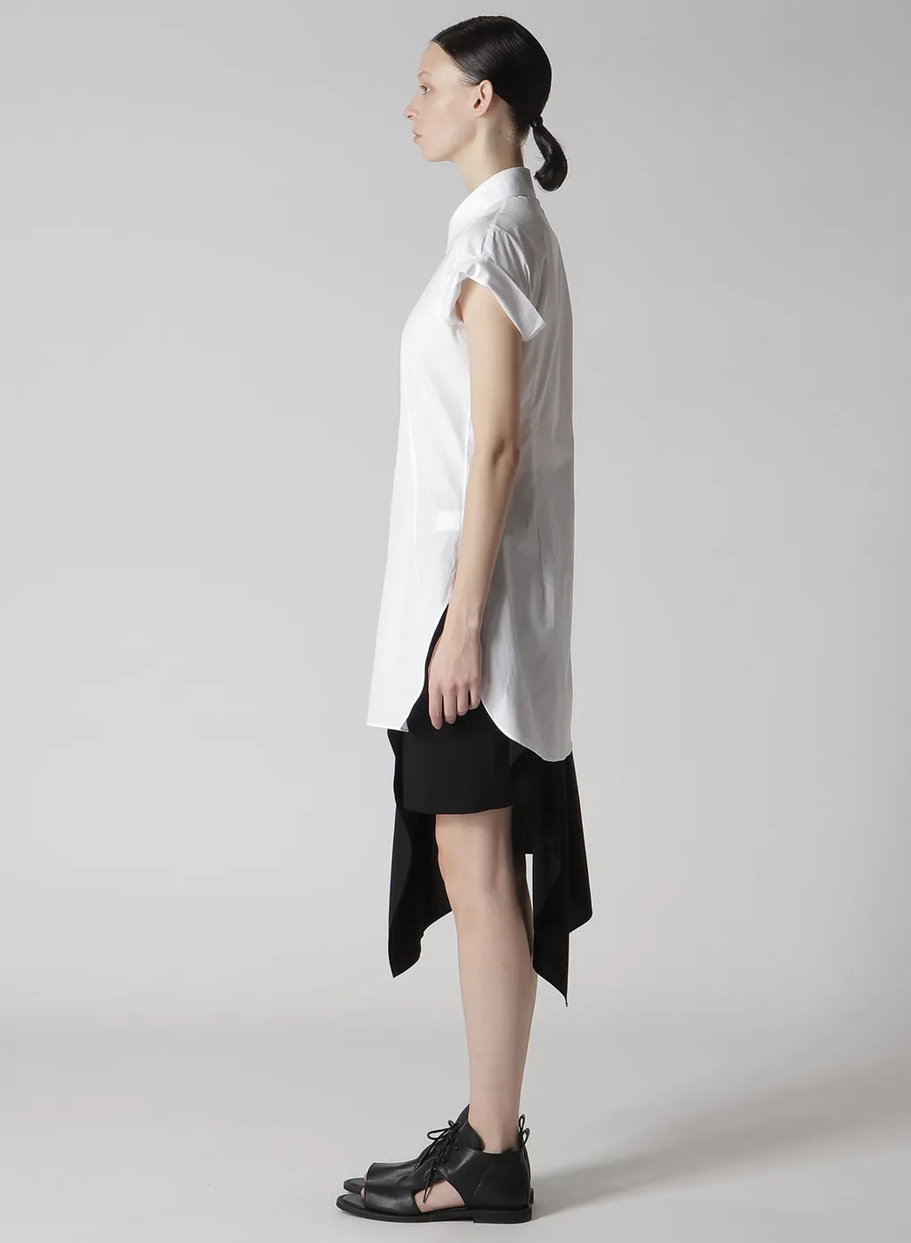 100/2 Cotton Broad Turn-Up Shirt