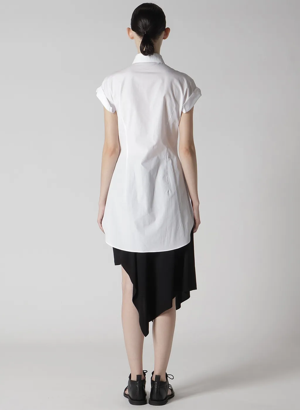 100/2 Cotton Broad Turn-Up Shirt