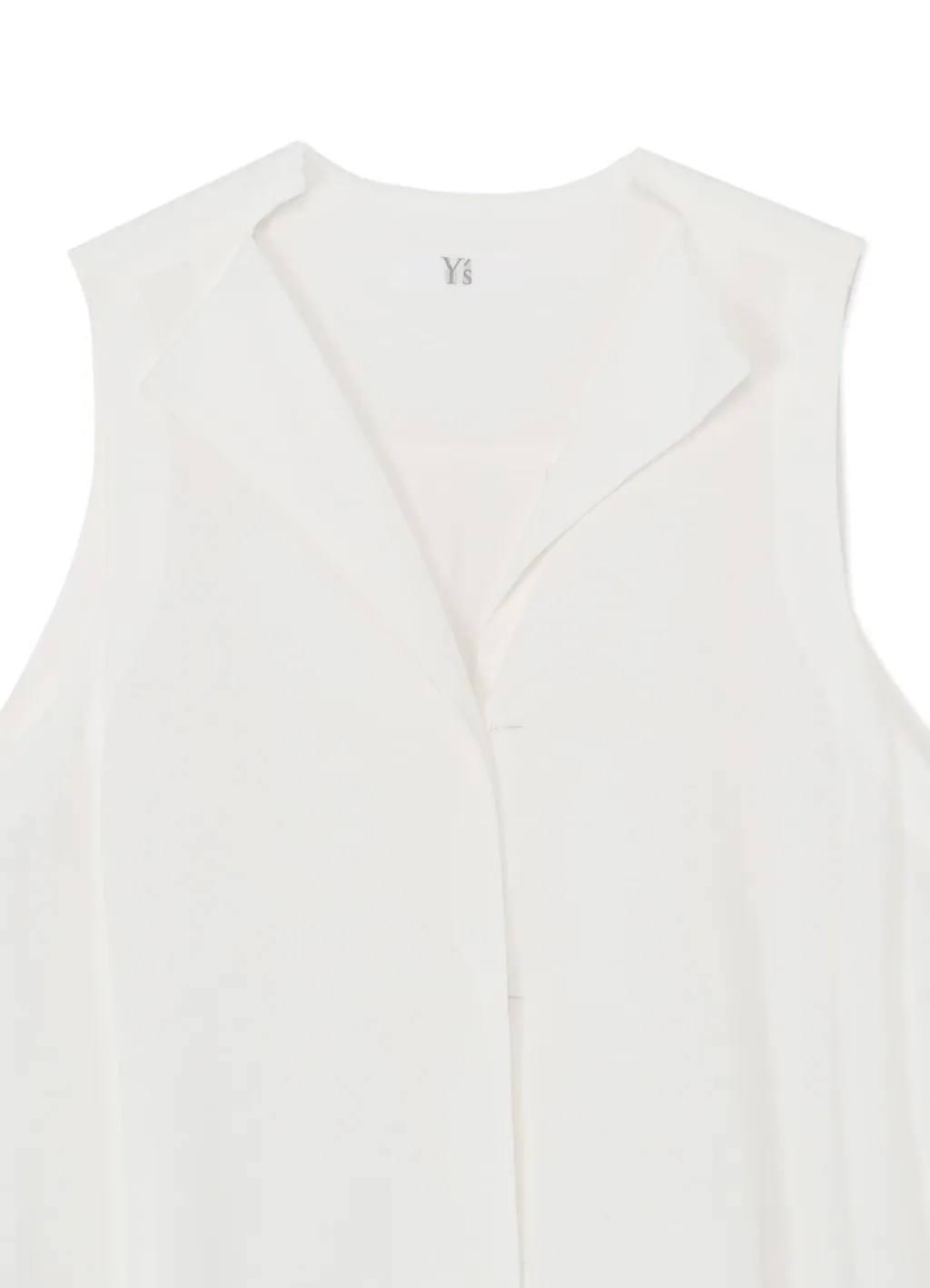 [Y's Born Product] Thin Cotton Twill Sleeveless Dress