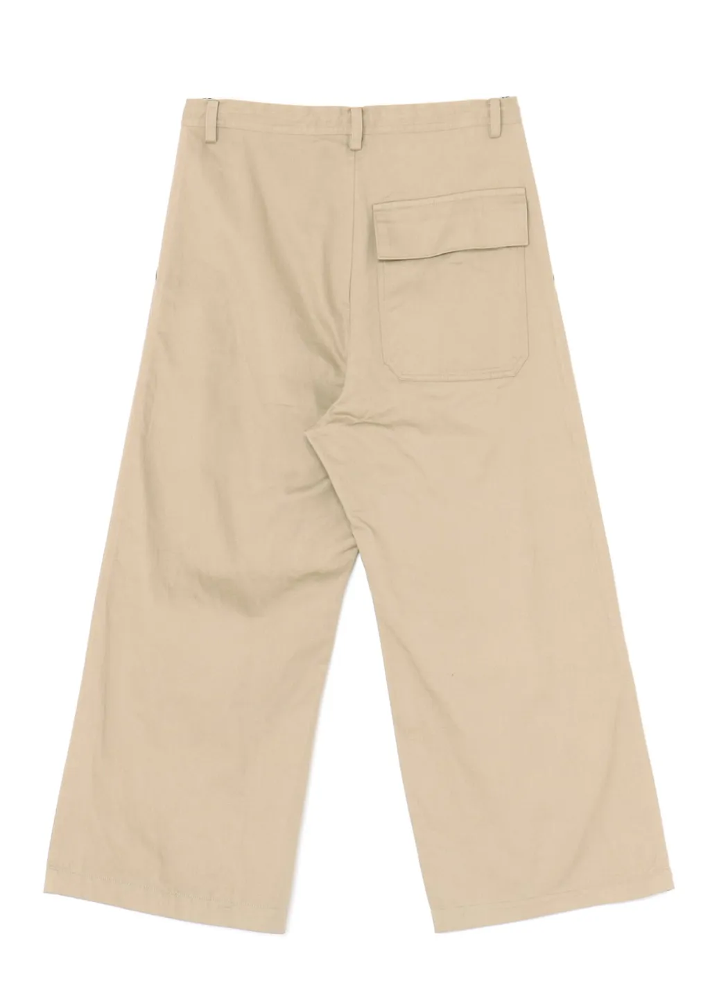 [Y's Born Product] Cotton Twill Long Straight Pants