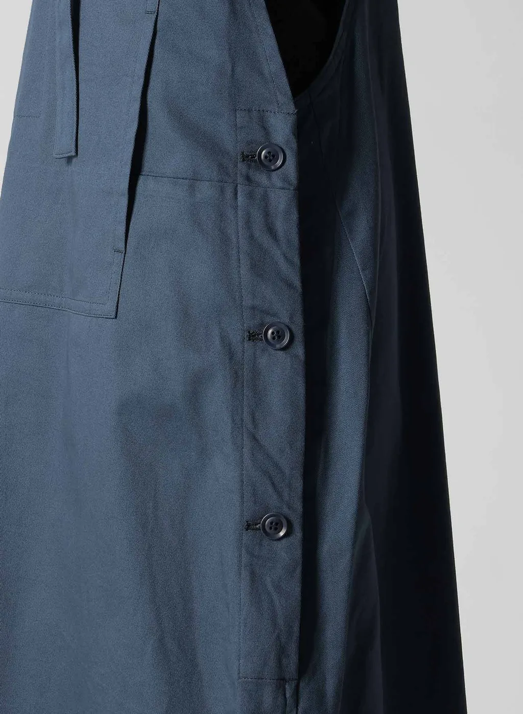 [Y's Born Product] Cotton Twill Front Pocket Dress