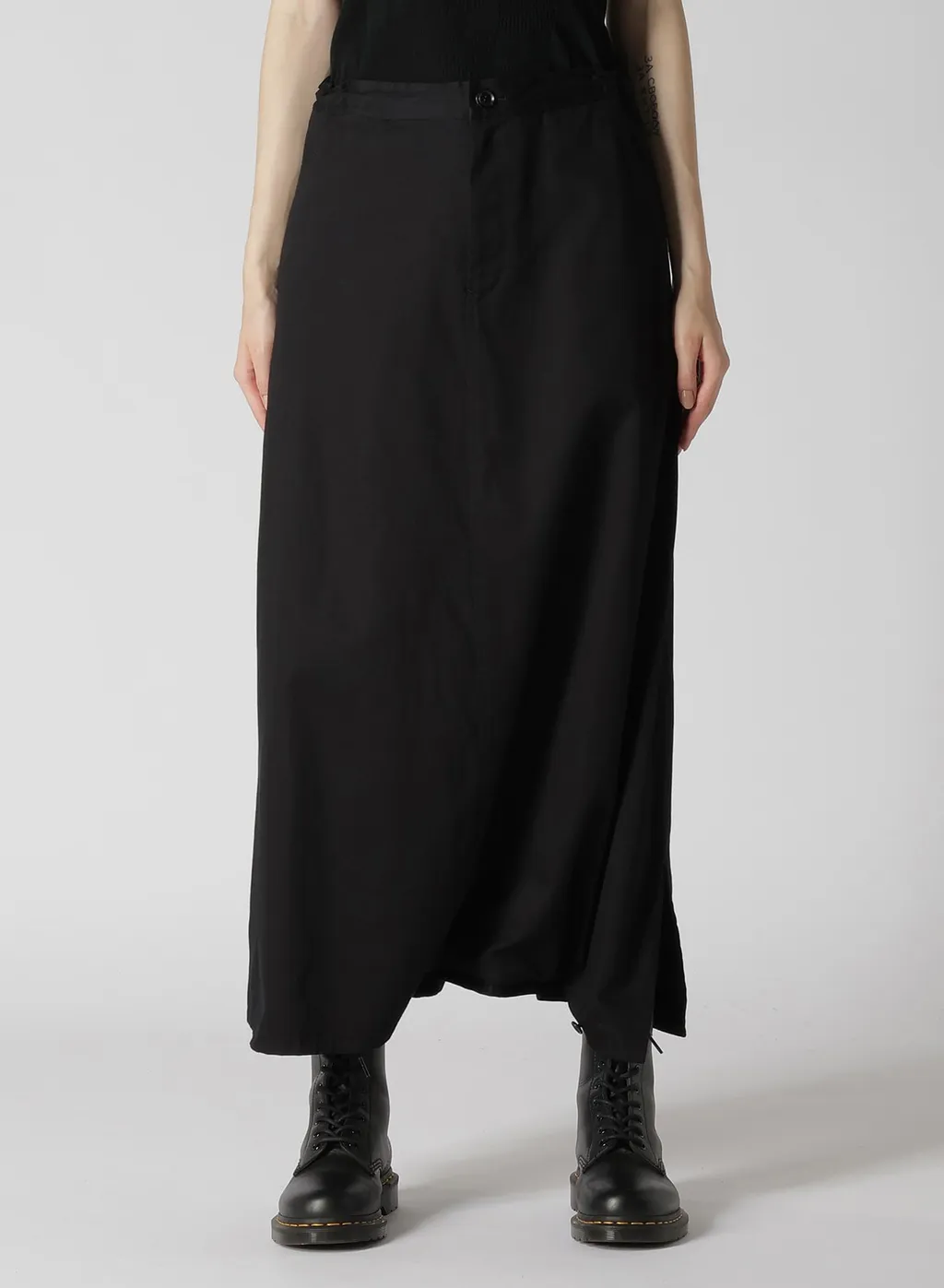 [Y's Born Product] Cotton Twill Skirt Pants