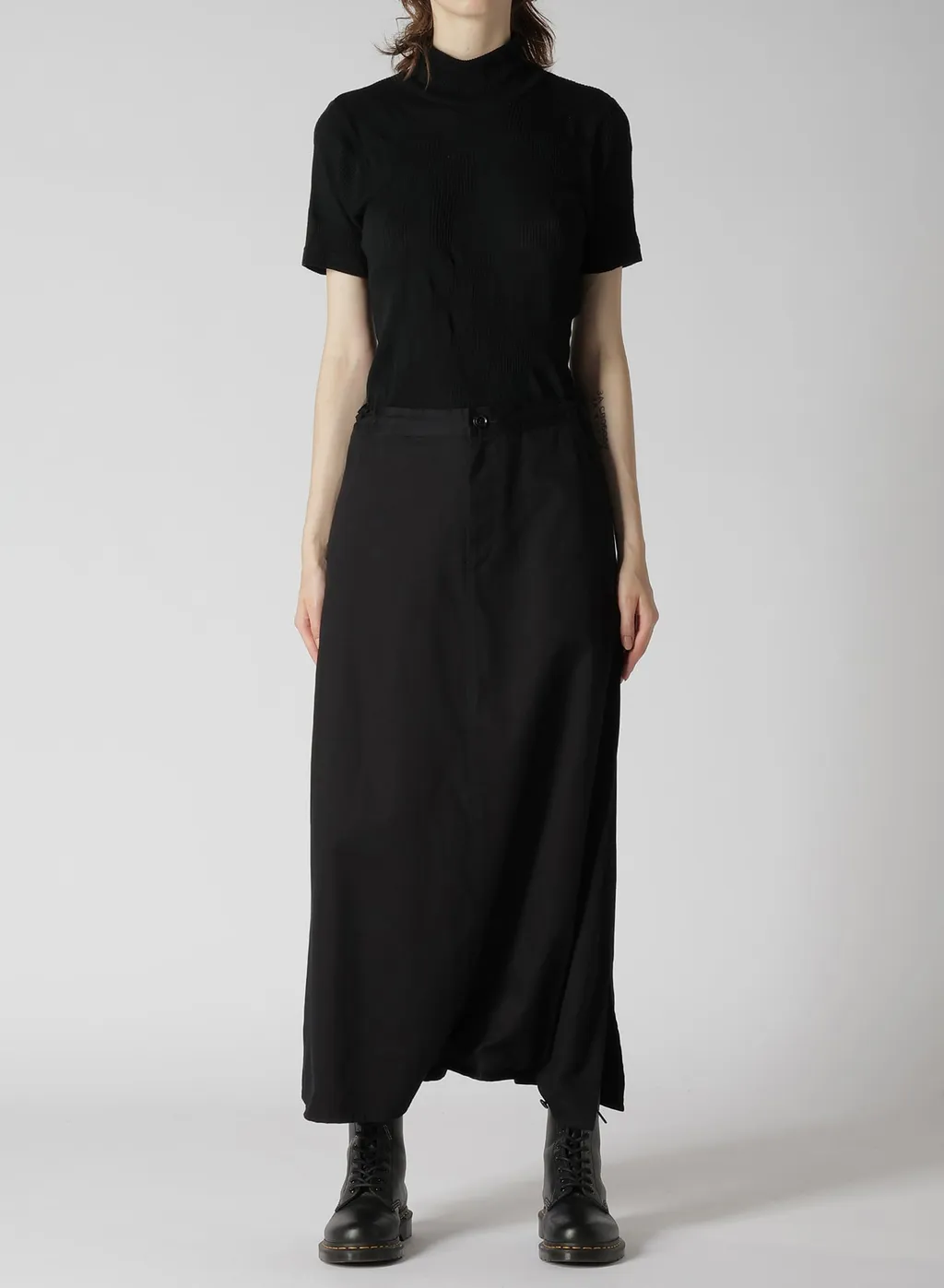 [Y's Born Product] Cotton Twill Skirt Pants