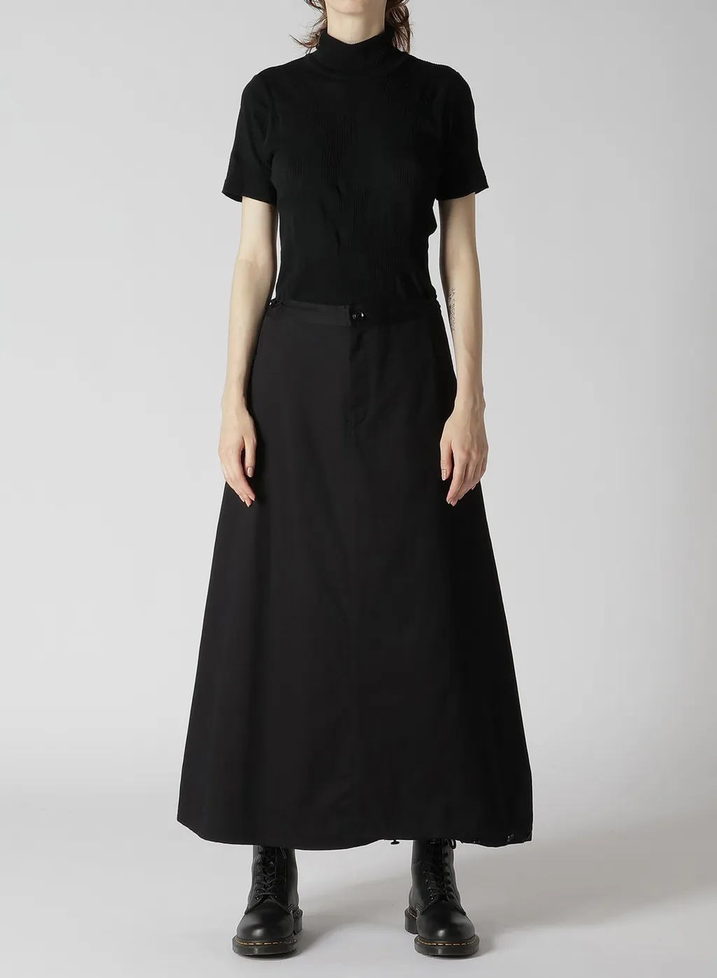 [Y's Born Product] Cotton Twill Skirt Pants