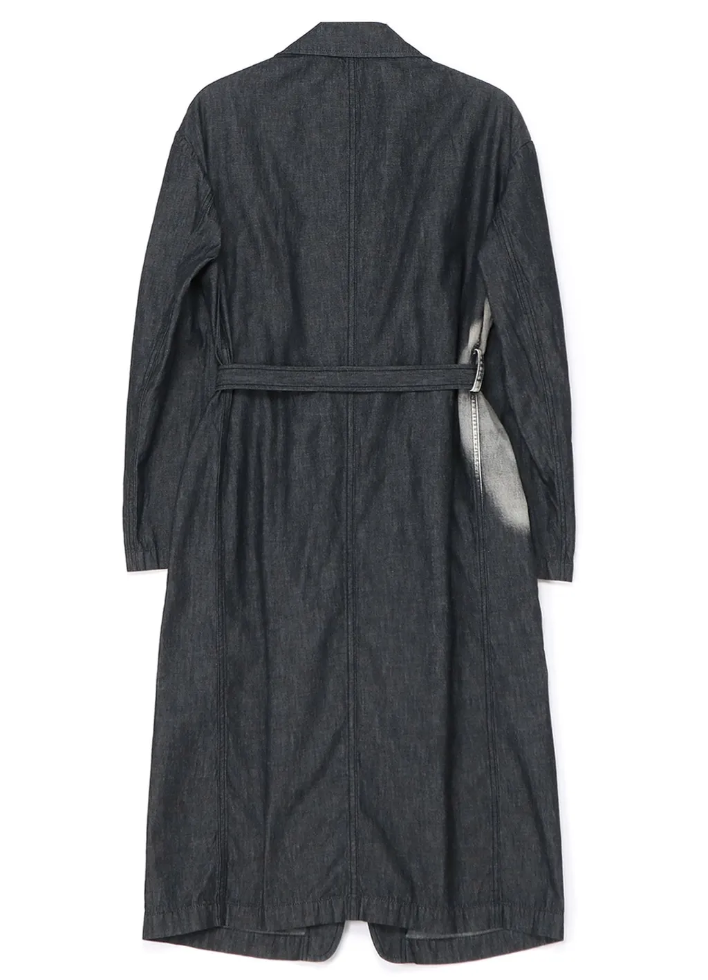 Spotted Denim 4 Pockets Long Jacket