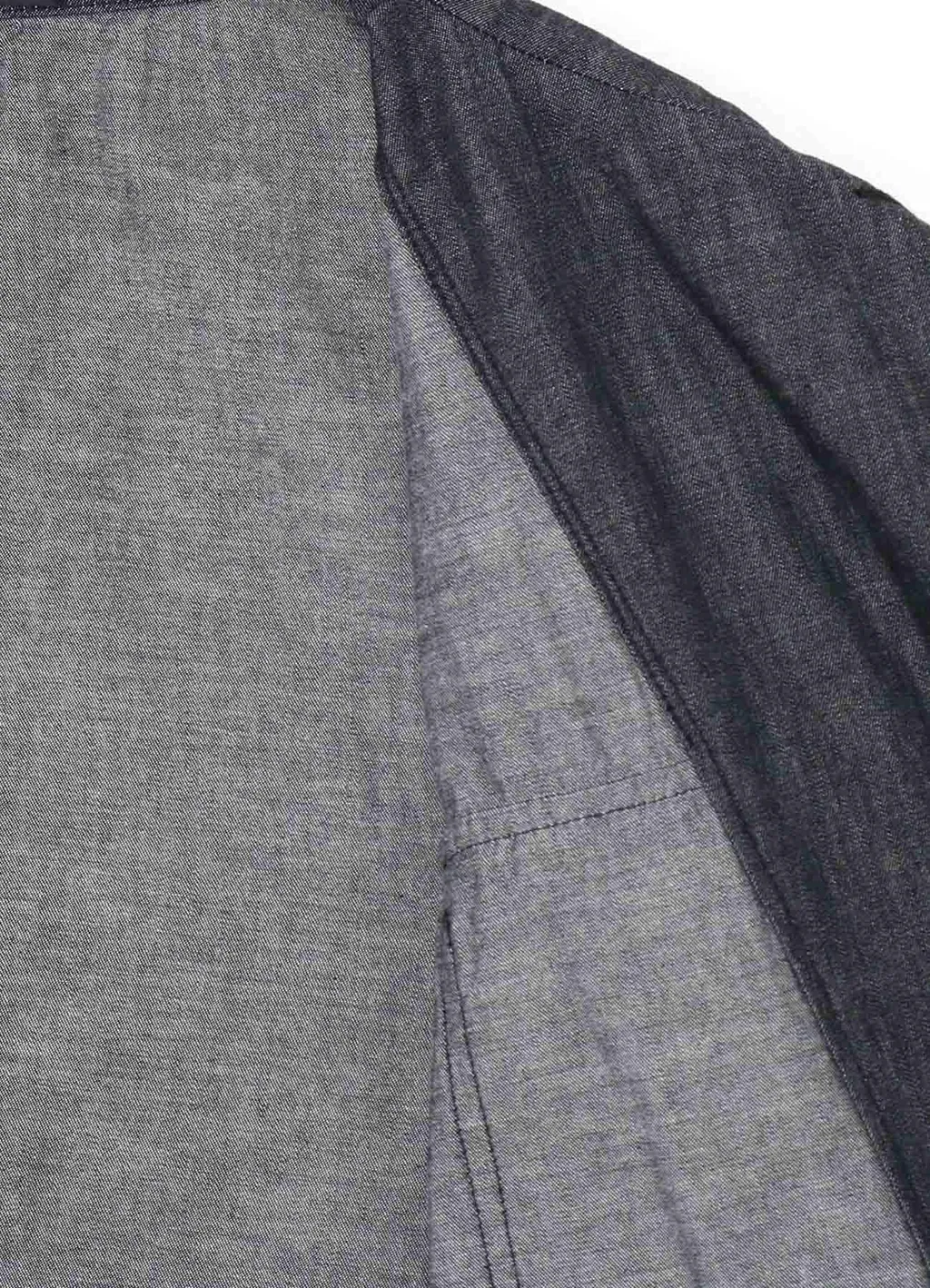 Spotted Denim 4 Pockets Long Jacket