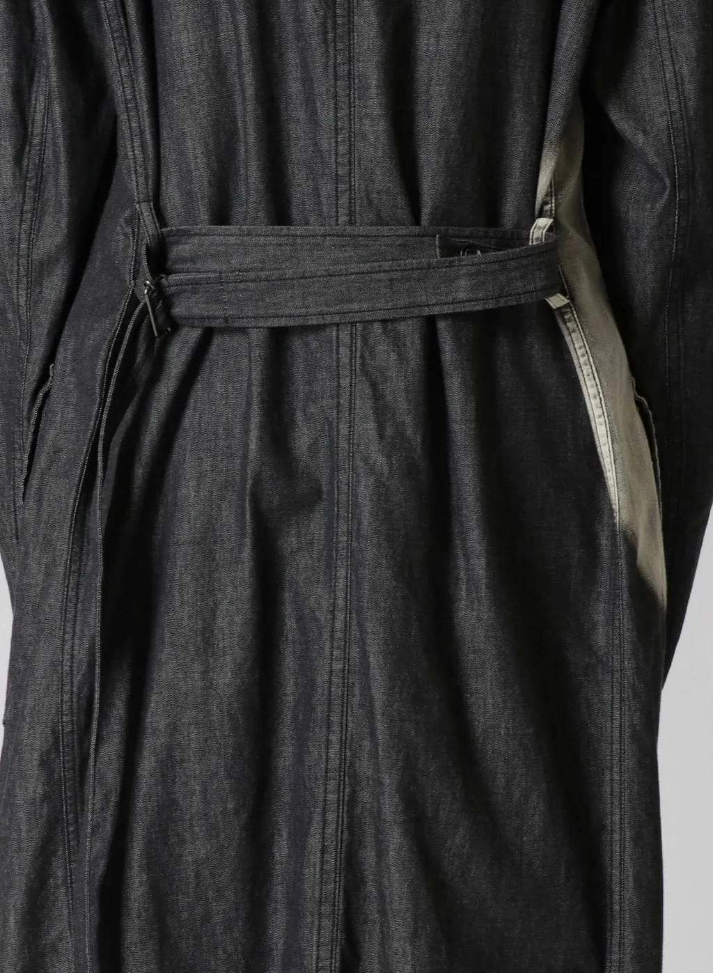 Spotted Denim 4 Pockets Long Jacket
