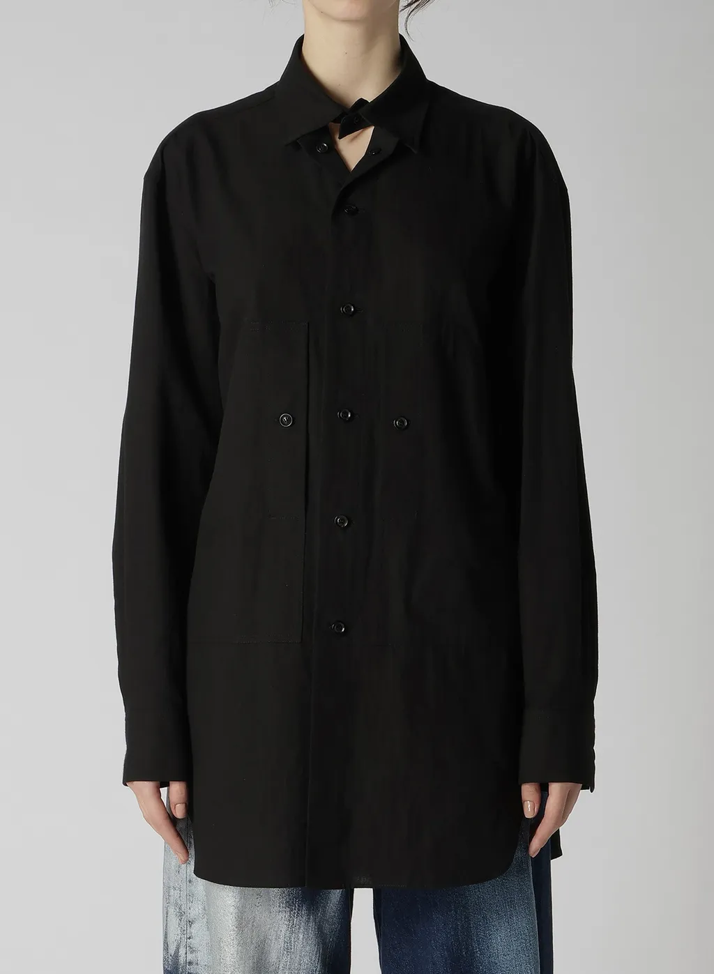 Untwisting Lawn Work Shirt