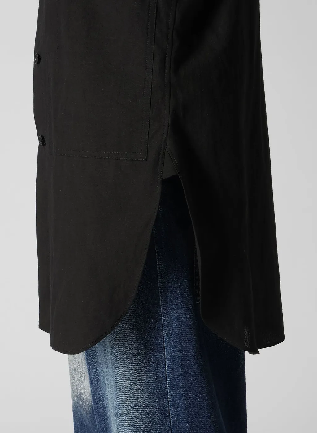 Untwisting Lawn Work Shirt